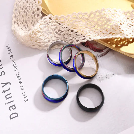 Color Changing Temperature-Sensitive Ring